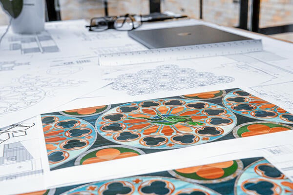 The collection represents a promenade through the most enchanting neighborhoods of Paris, representing the places most enjoyed by Beaupère throughout her life.