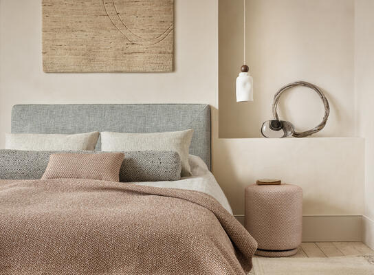 Living between plain and pattern, the Zolani collection tells a story of texture, with five chunky, highly tactile weaves that take a holistic approach to design and desirability. The compendium of fabrics will transform furniture into inviting sensorial pieces that encourage more than just a moment of repose. Rich boucles intertwine with unique yarns and sumptuous chenilles in refined colors to create contemporary yet characterful fabrics that exude sophistication