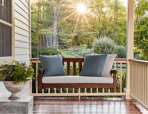 Abrazo indoor-outdoor fabric