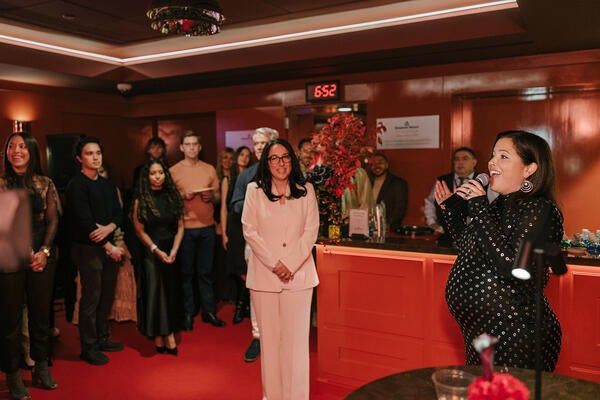 Special remarks from interior designer Sasha Bikoff
