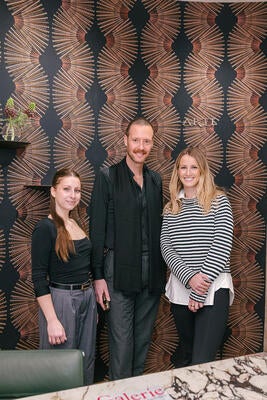 Emily Mazzei, Wes Lind and Kay Trulaske