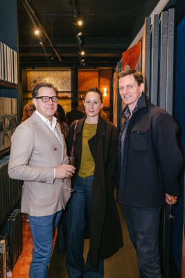 Philippe Desart, Angelique Bidet and J.D. Messick